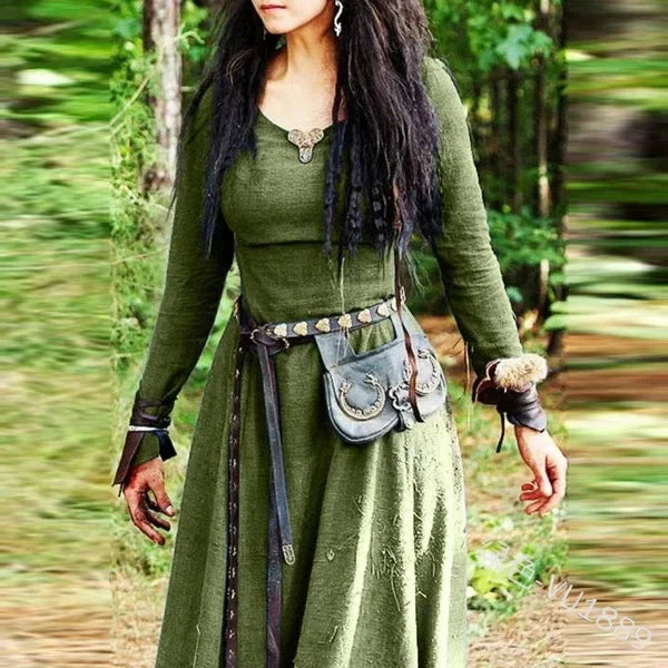 Medieval Maxi Robe Dress