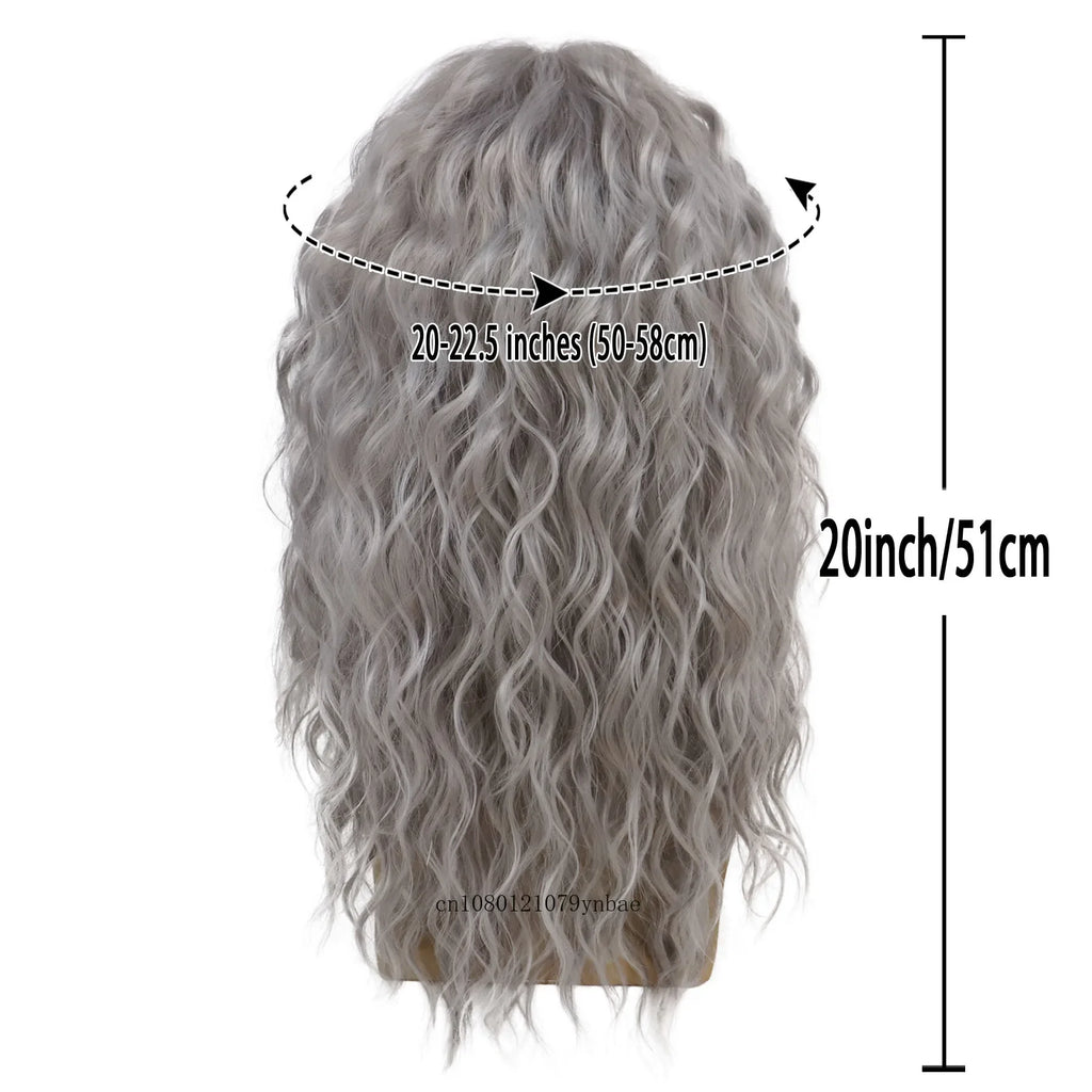 Grey Older-Man Cosplay Wig