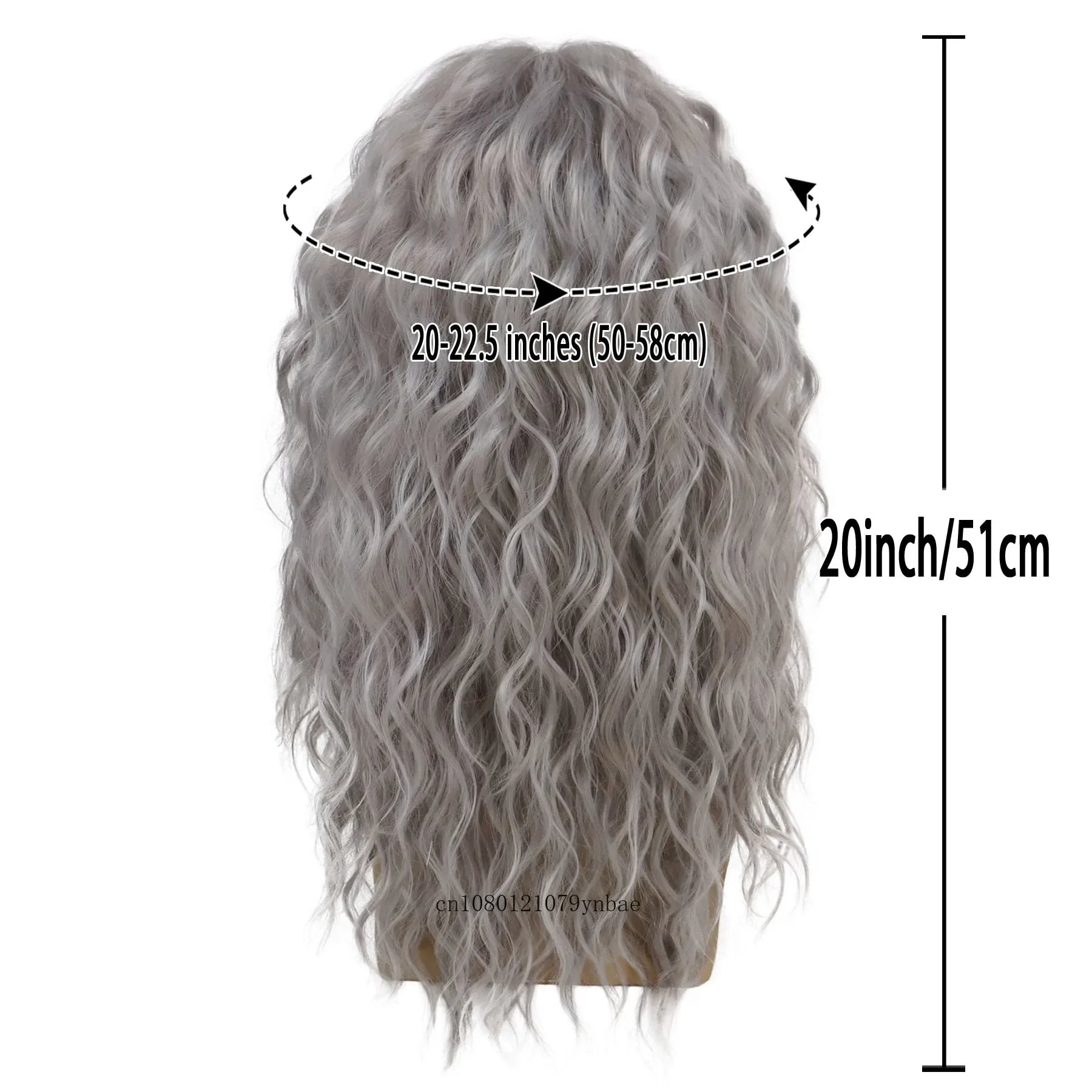 Grey Older-Man Cosplay Wig