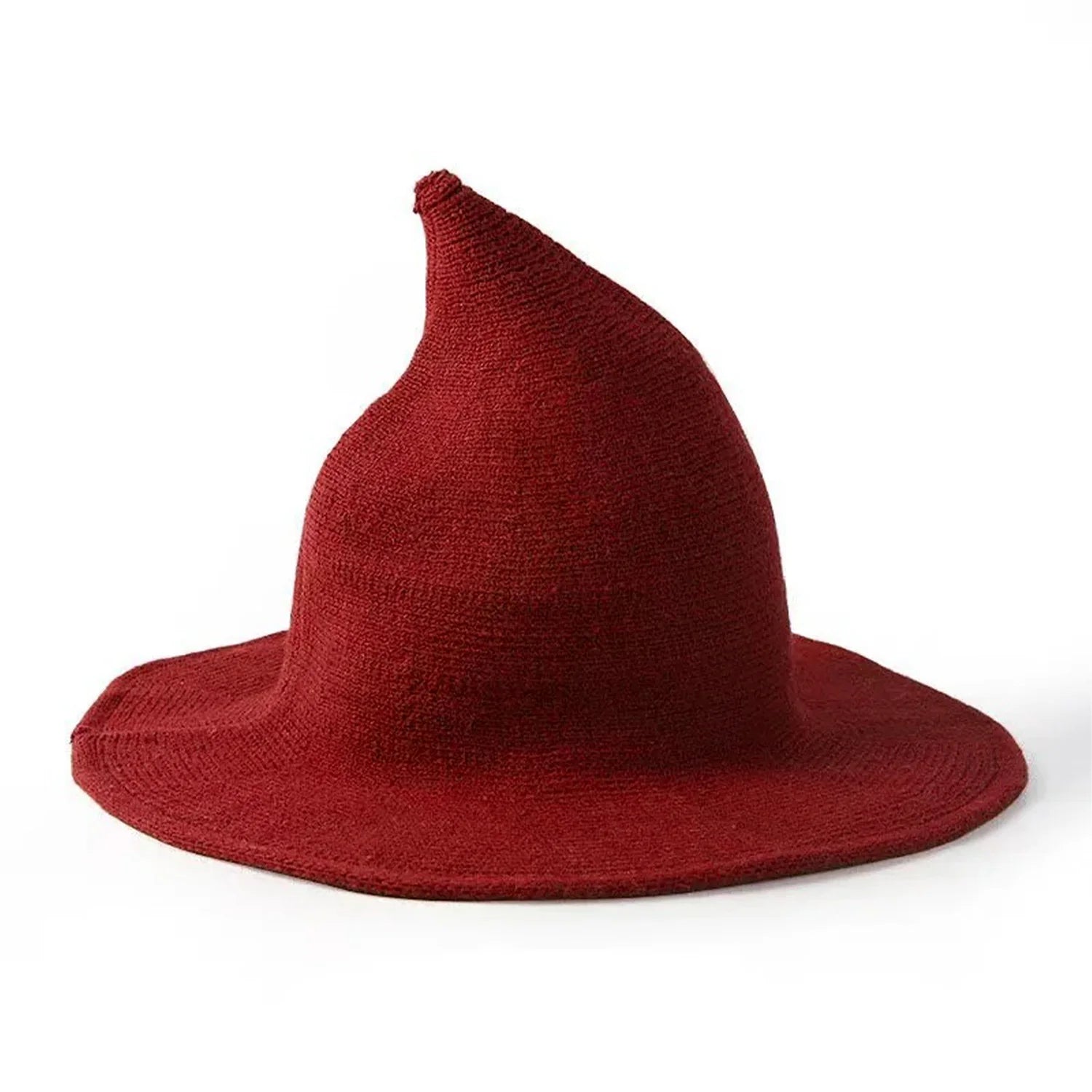 Vintage Wool Knit Witch Hat