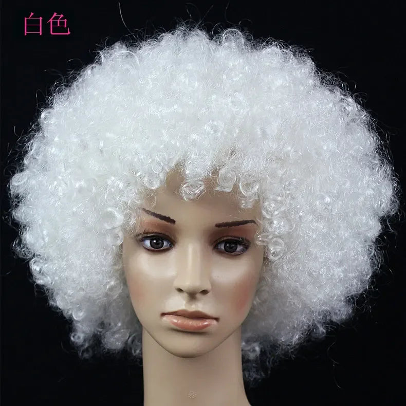 Curly Afro Clown Wig