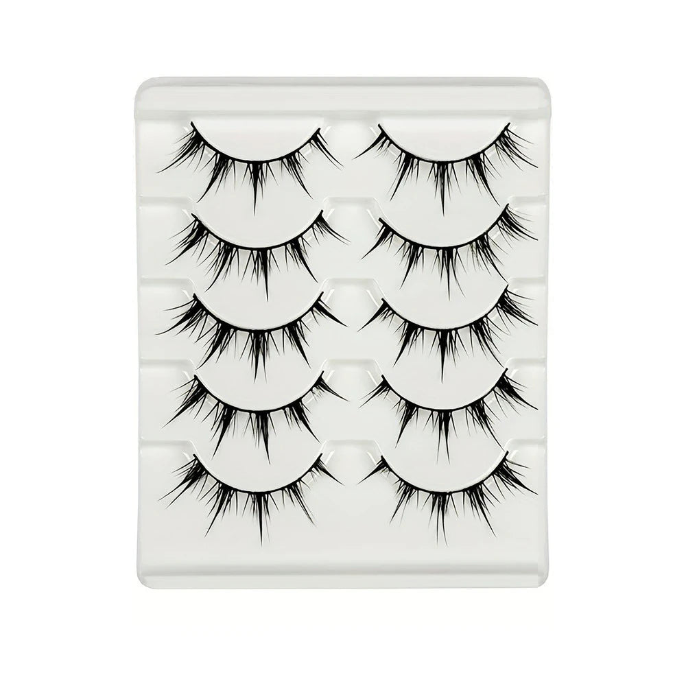 Anime False Eyelashes (5-Pack)