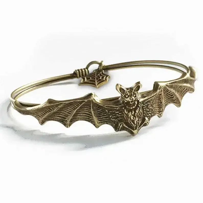 Gothic Bat Bracelet