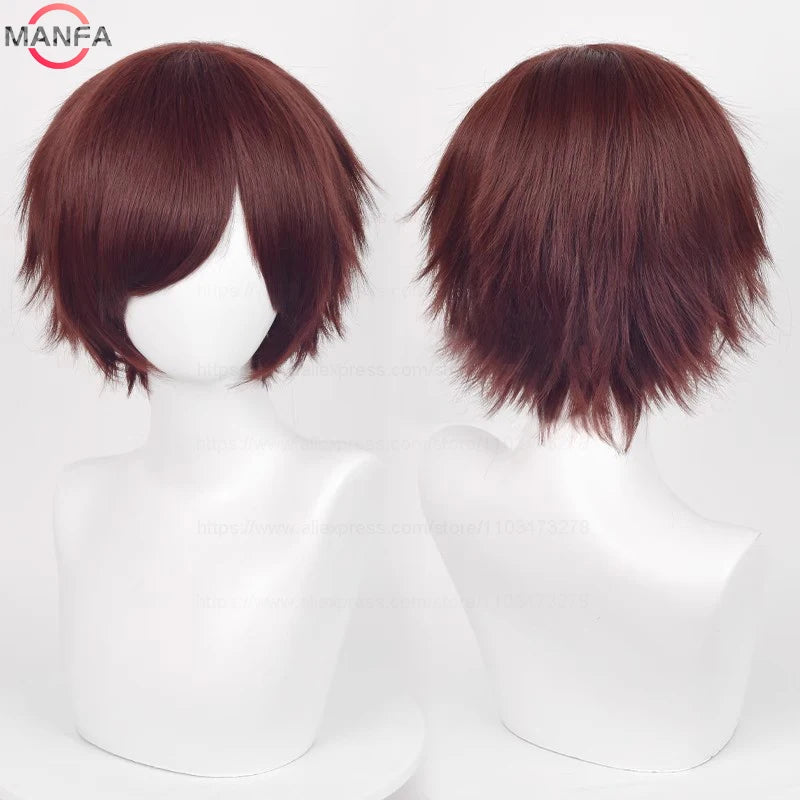 Short Black Anime Wig