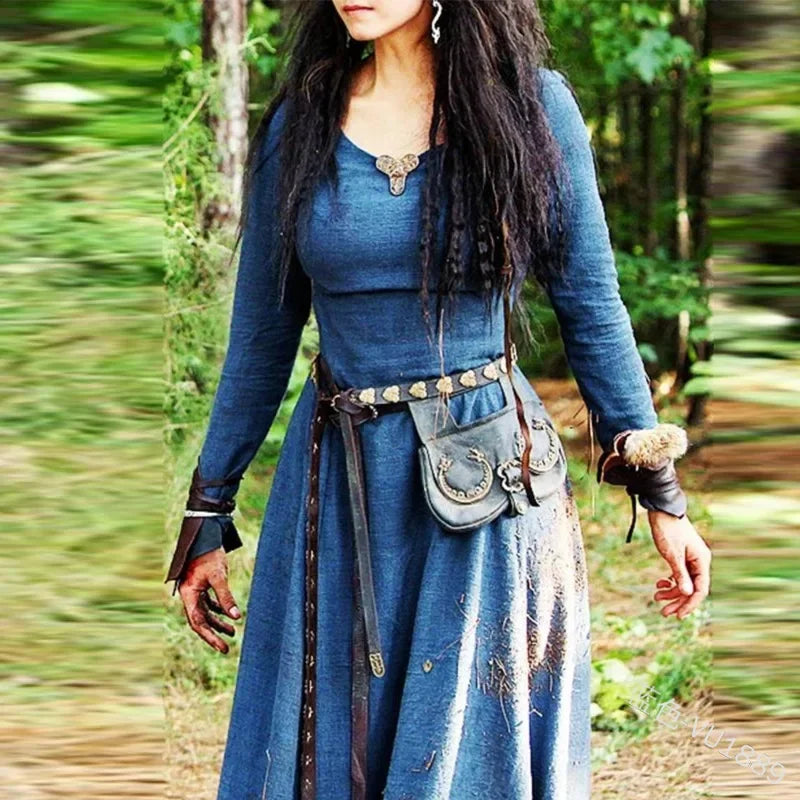 Medieval Maxi Robe Dress