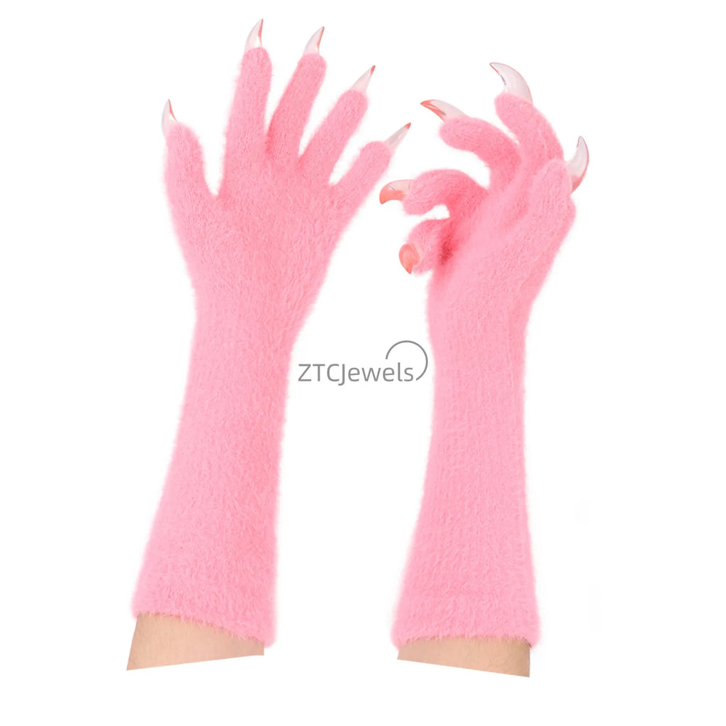 Long Nail Animal Claw Gloves