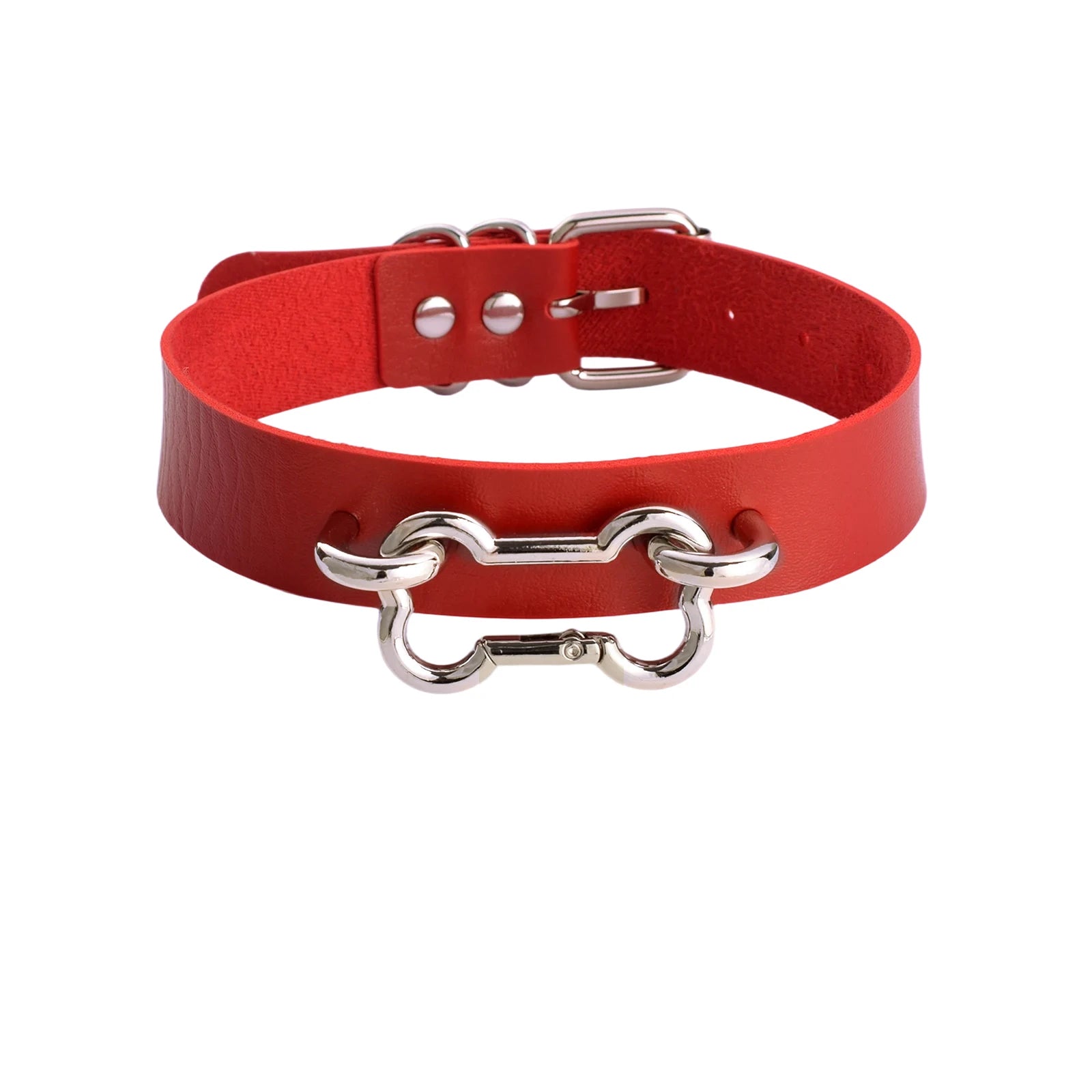 Bone Collar Leather Choker
