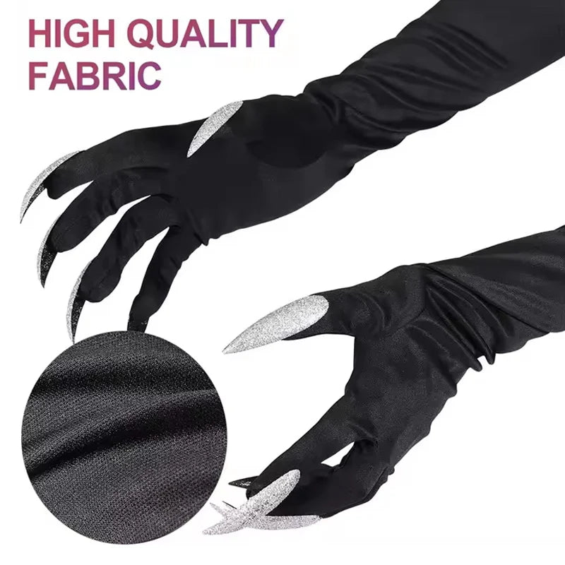 Long Fingernail Claw Gloves