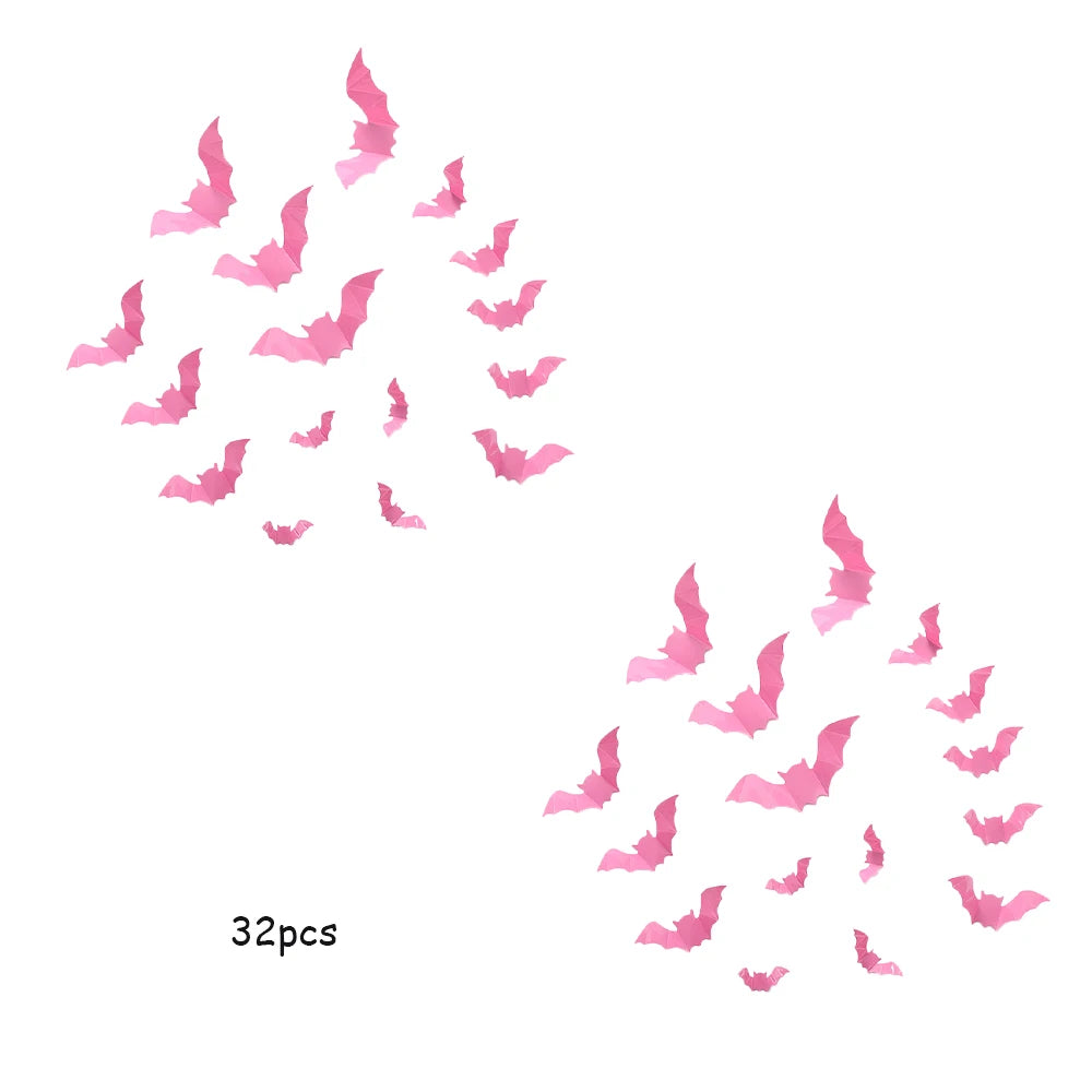 3D Wall Bat Decals