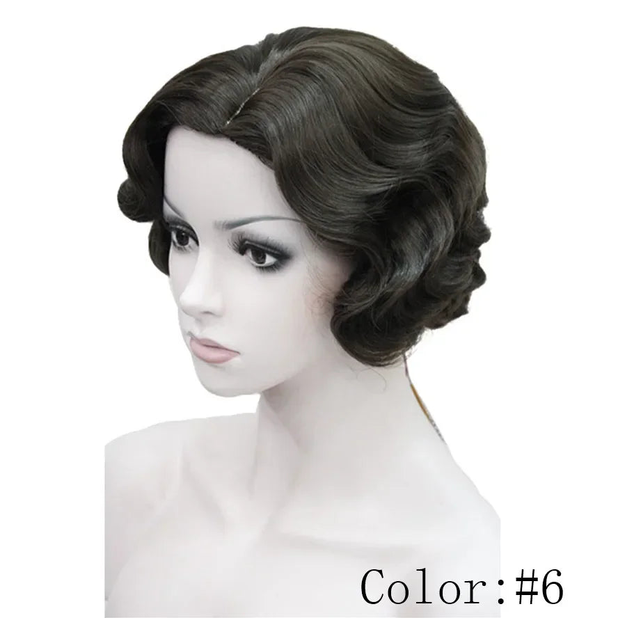 1920s Finger Wave Wig