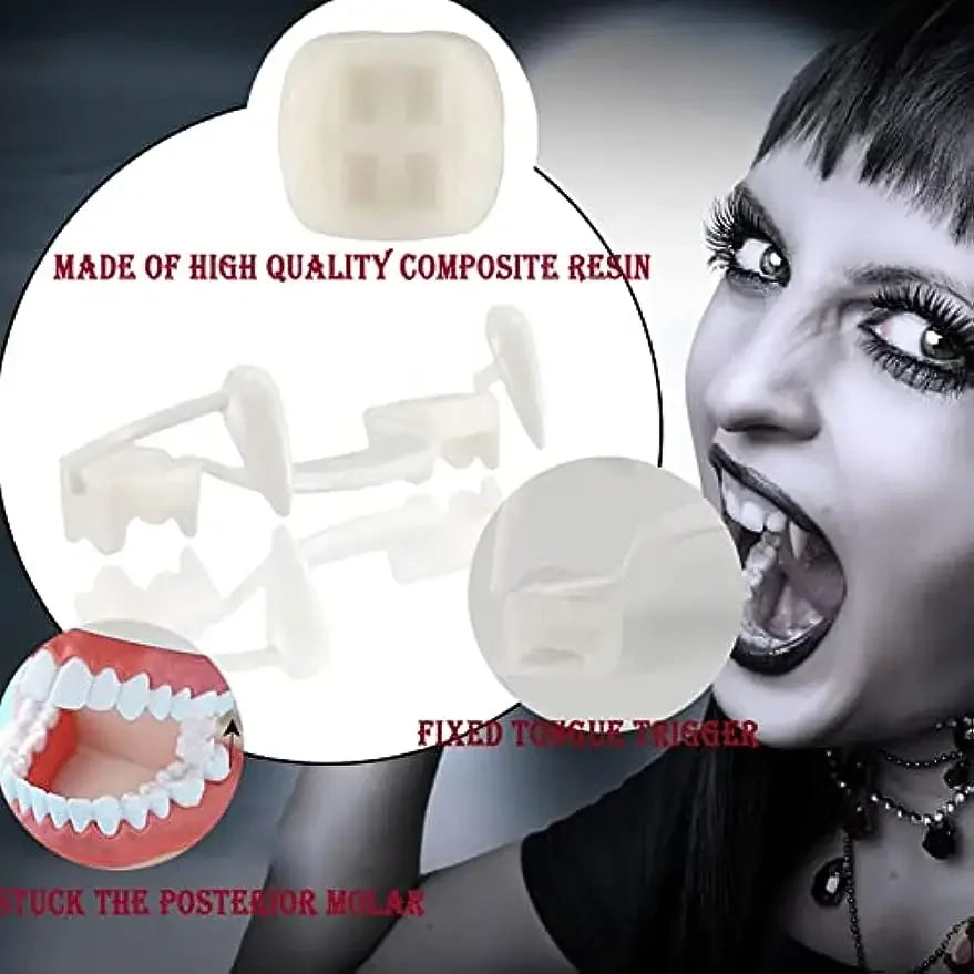 Retractable Vampire Fangs