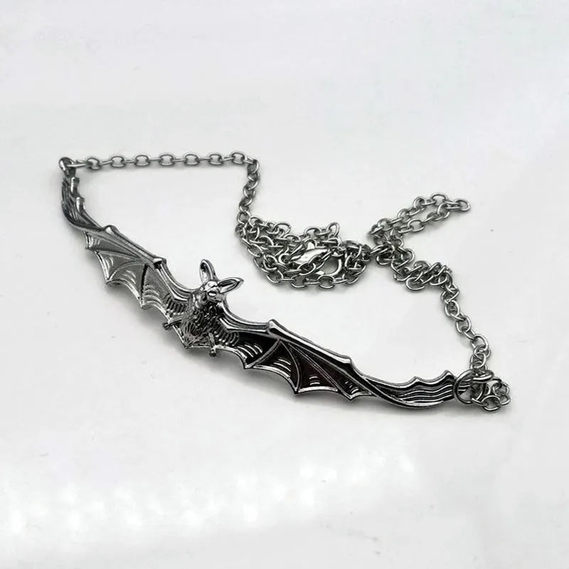 Gothic Bat Fashion Necklace
