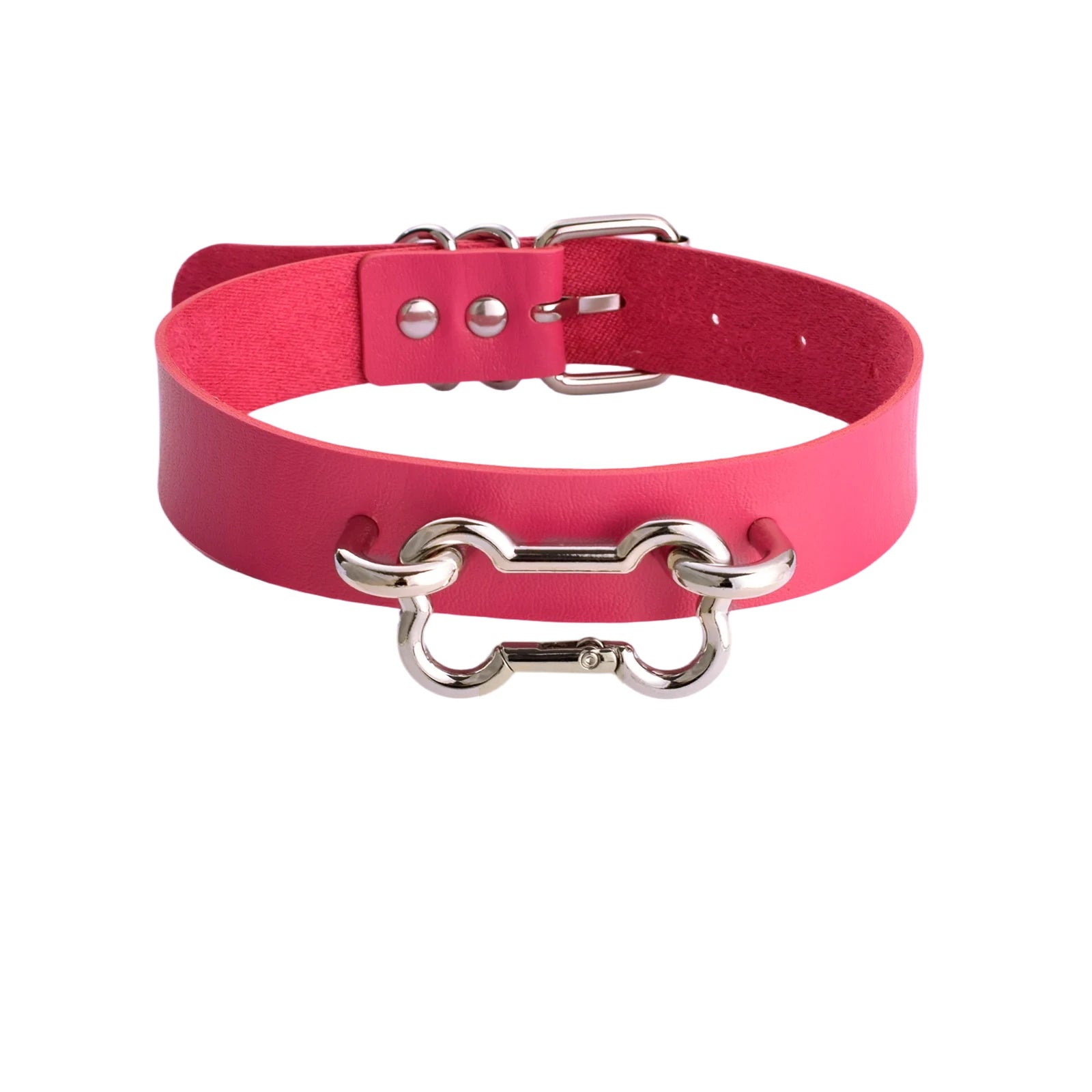 Bone Collar Leather Choker