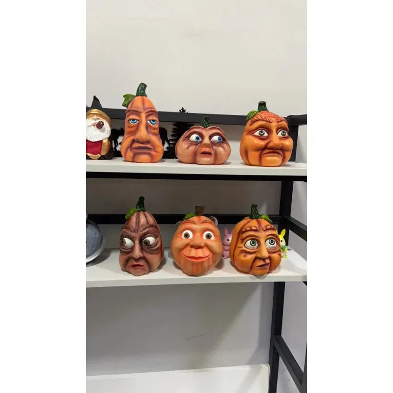 Pumpkin Six Monsters Resin Set