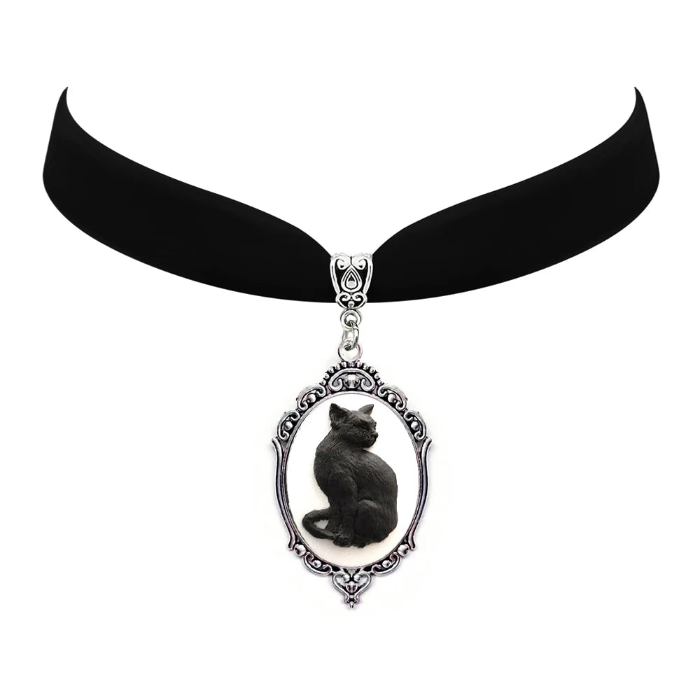 Gothic Bat Choker