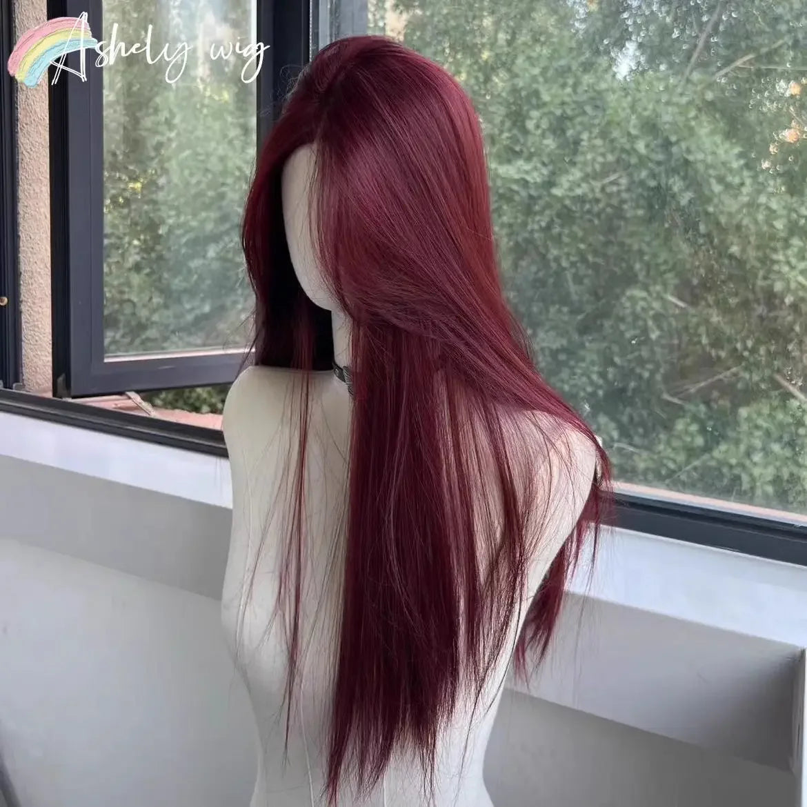 Women's Long Black Wig