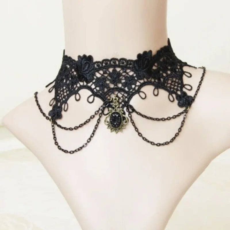 Black Lace Choker