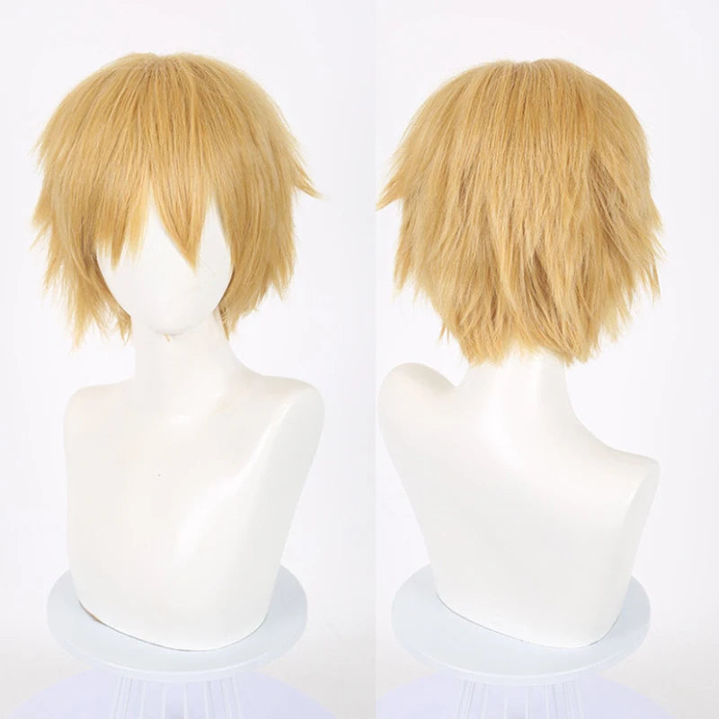 Short Colorful Cosplay Wig