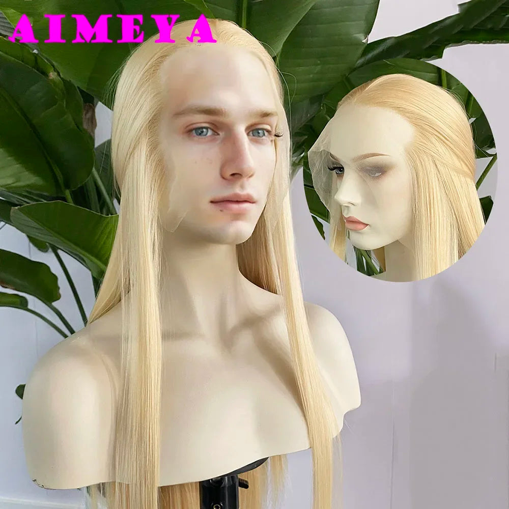 Silver Widow's Peak Wig
