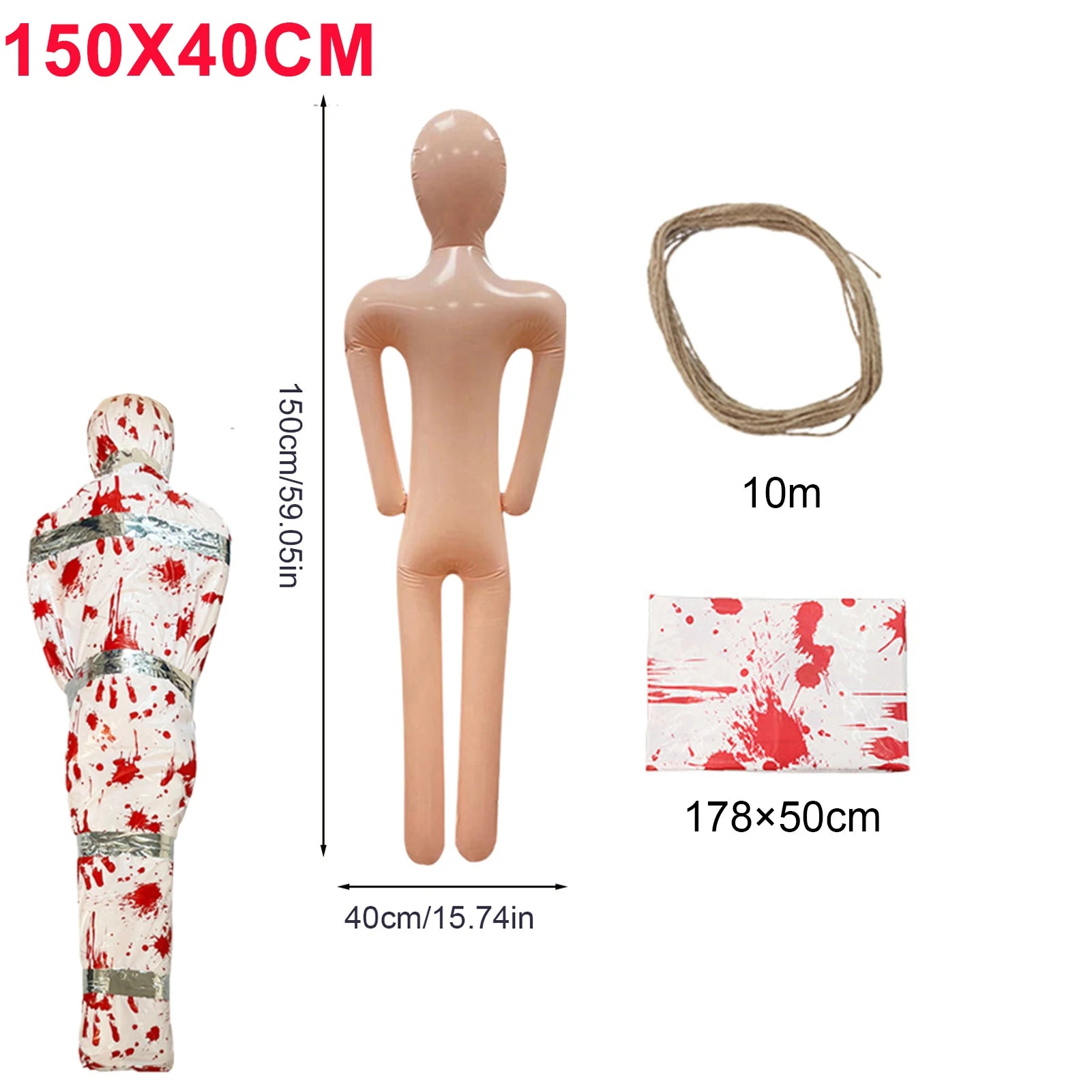 DIY Inflatable Body Mannequin