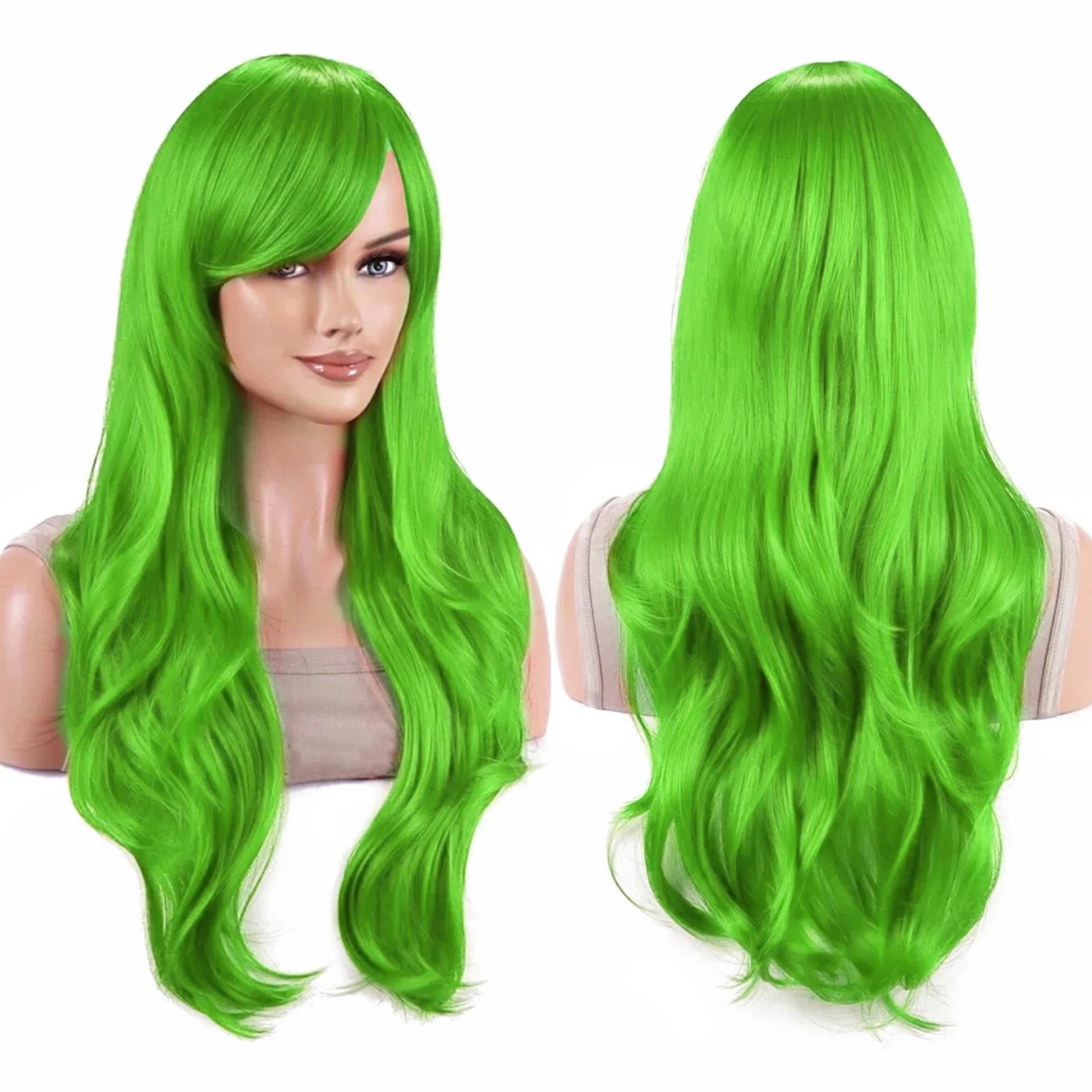 Long Wavy Rainbow Wig
