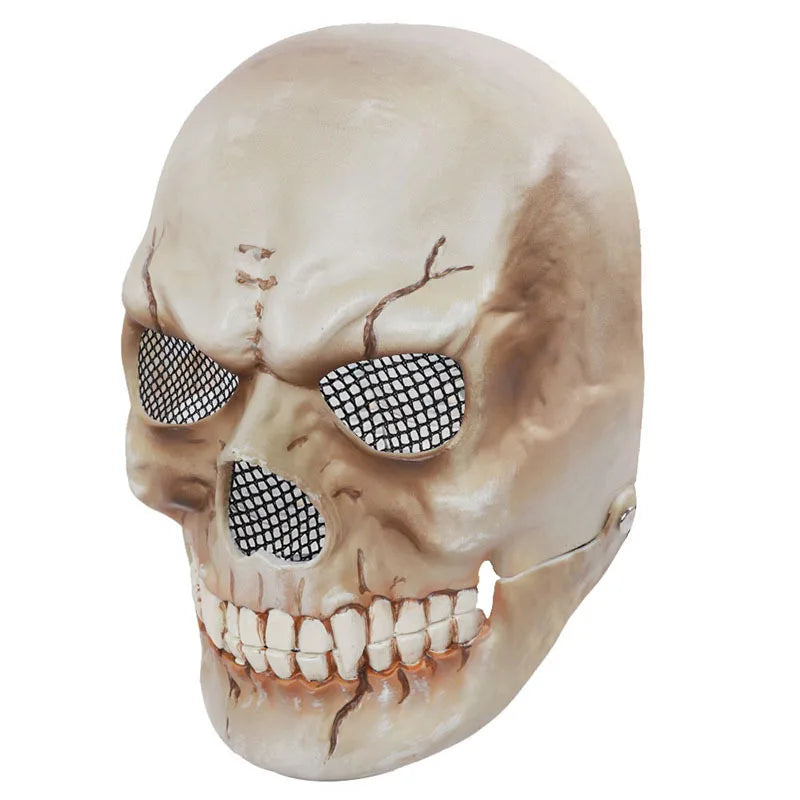 Moving Mouth Skull Mask