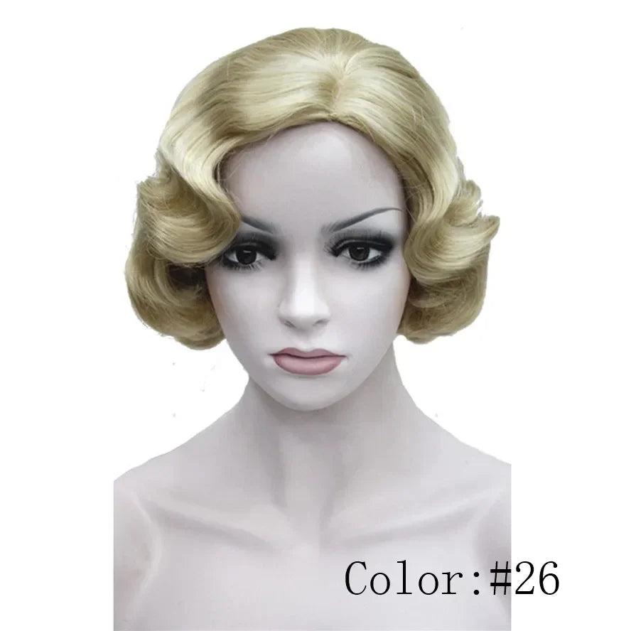 1920s Finger Wave Wig