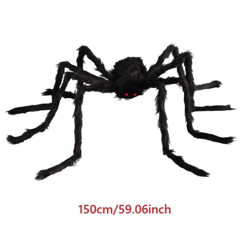 Giant Black Plush Spider