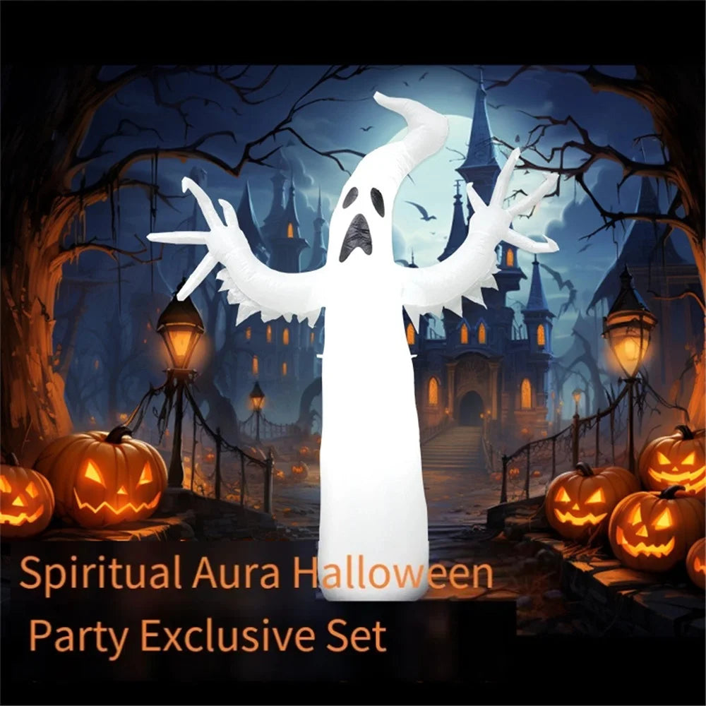 LED Light-Up Inflatable Ghost