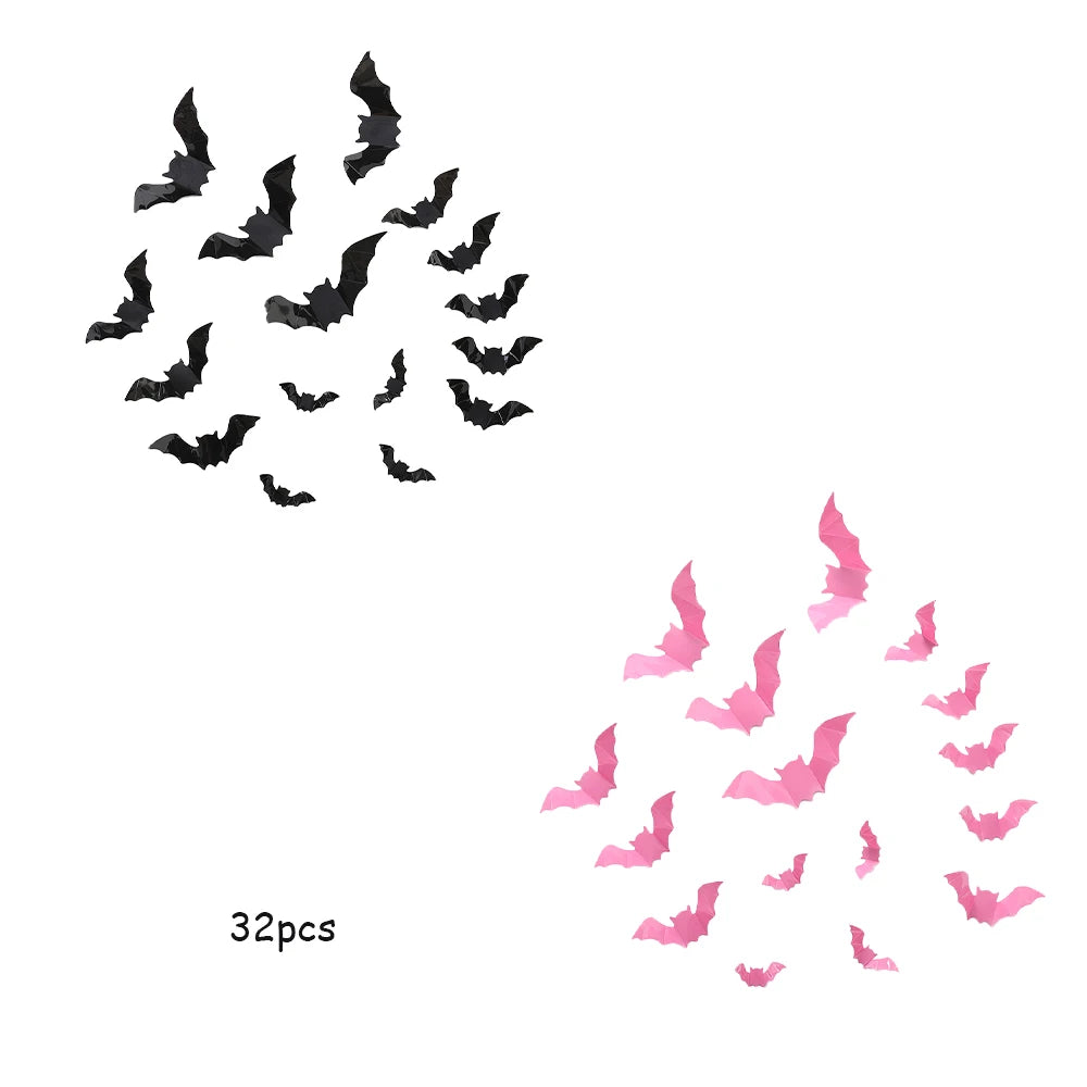 3D Wall Bat Decals