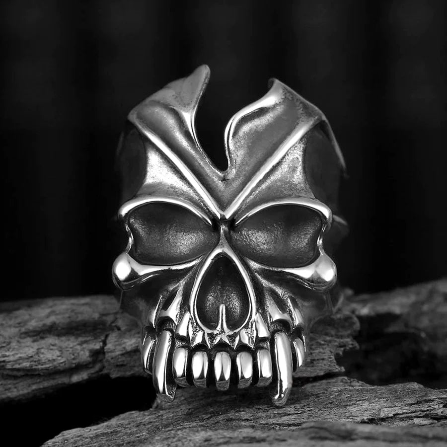 Vintage Skull Monster Ring