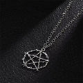 Grunge Pentagram Necklace