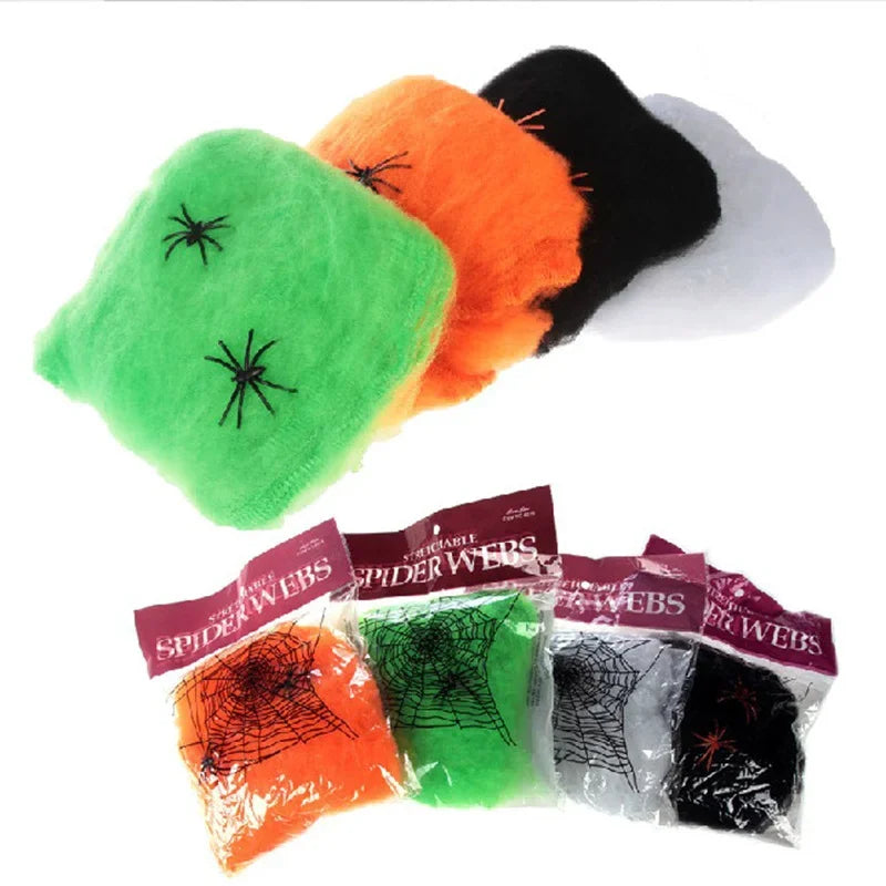 Artificial Spider Web Decoration
