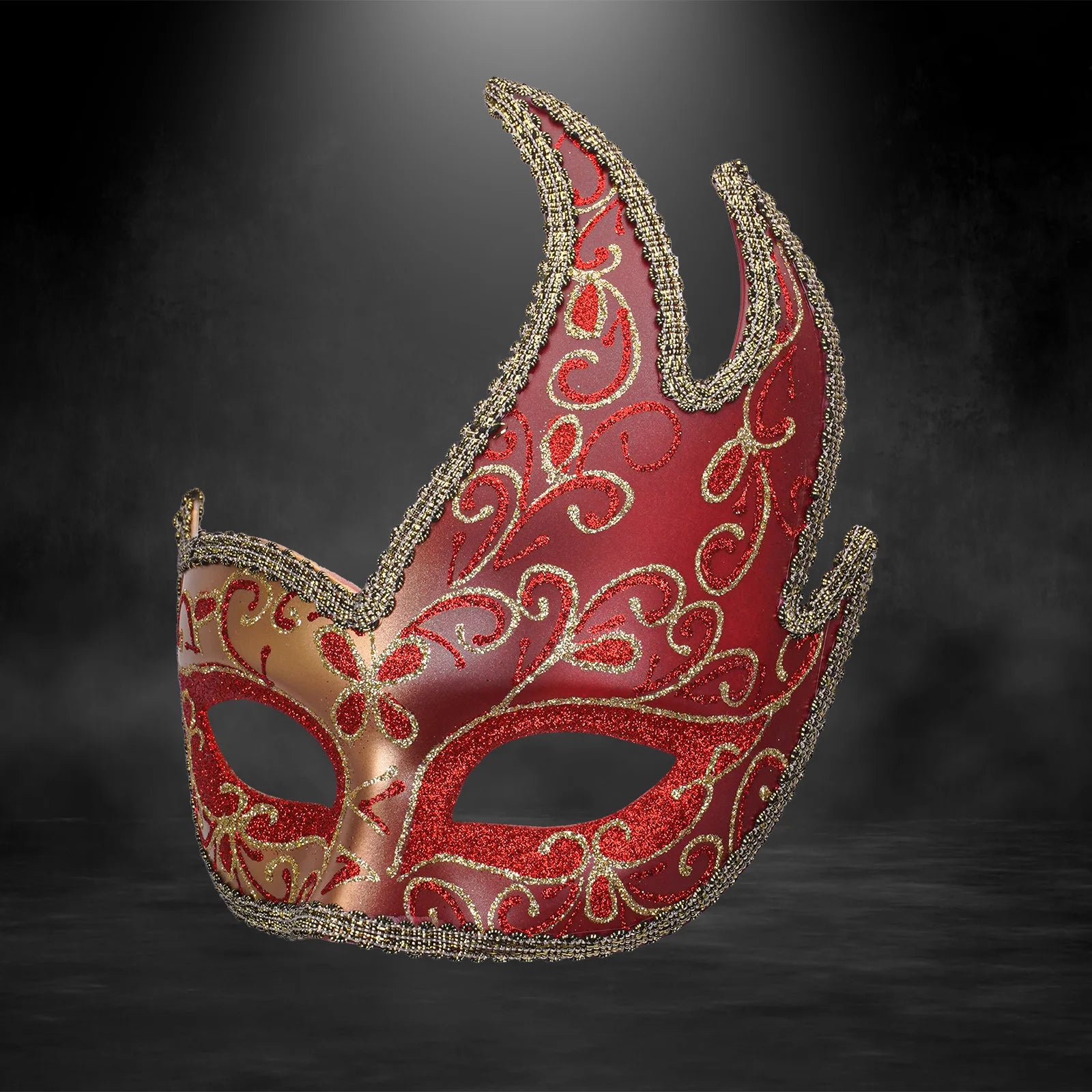 Elegant Venetian Half Mask