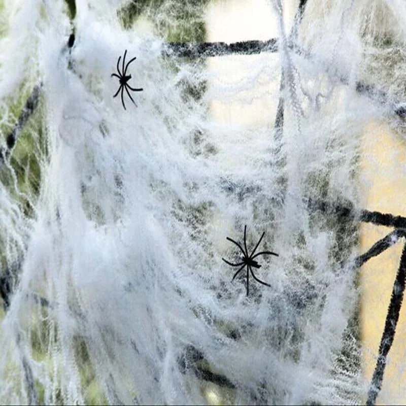 Artificial Spider Web Decoration