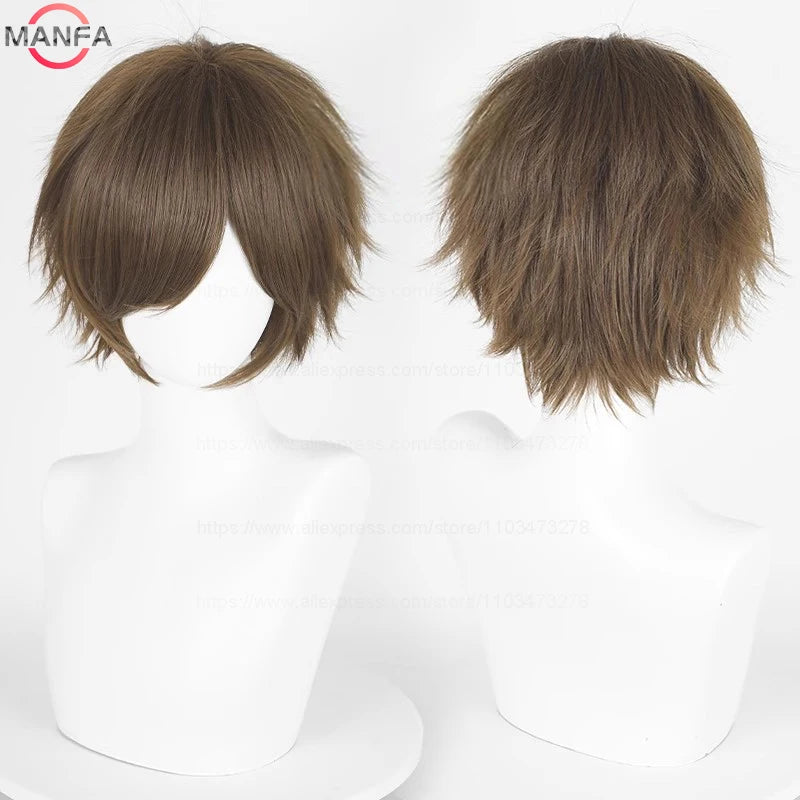 Short Black Anime Wig