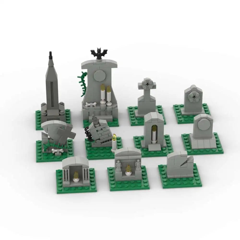 Hell Cemetery Model Building Blocks