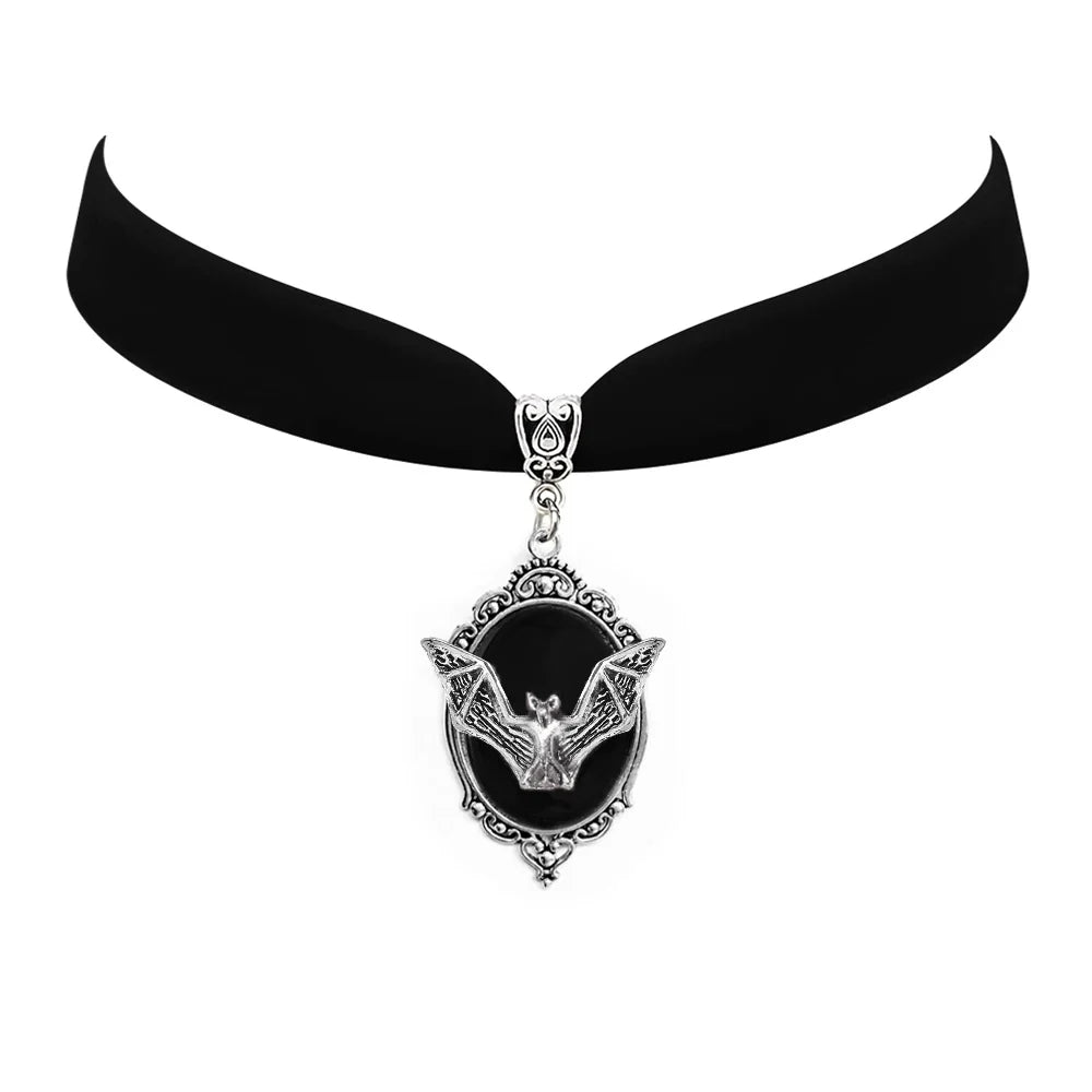 Small Bat Shield Choker