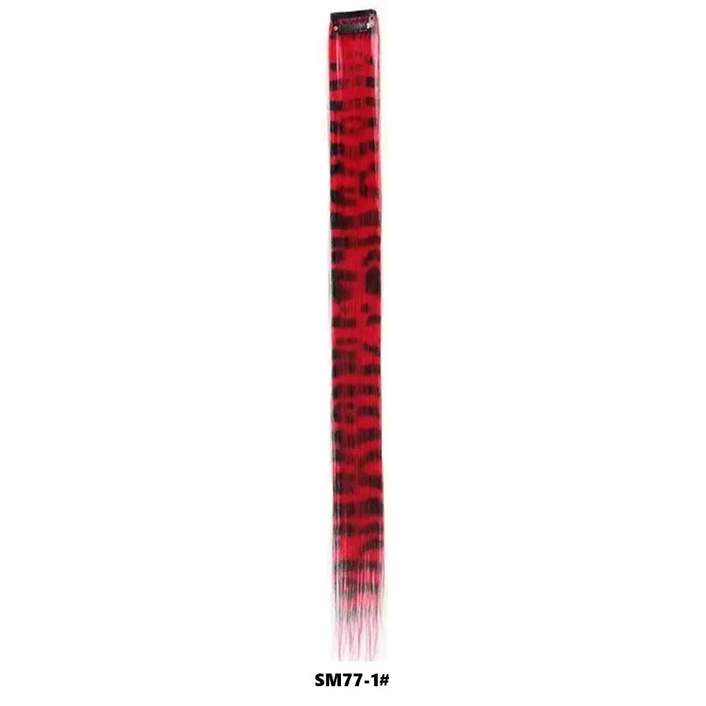 Striped Clip-In Hair Extensions