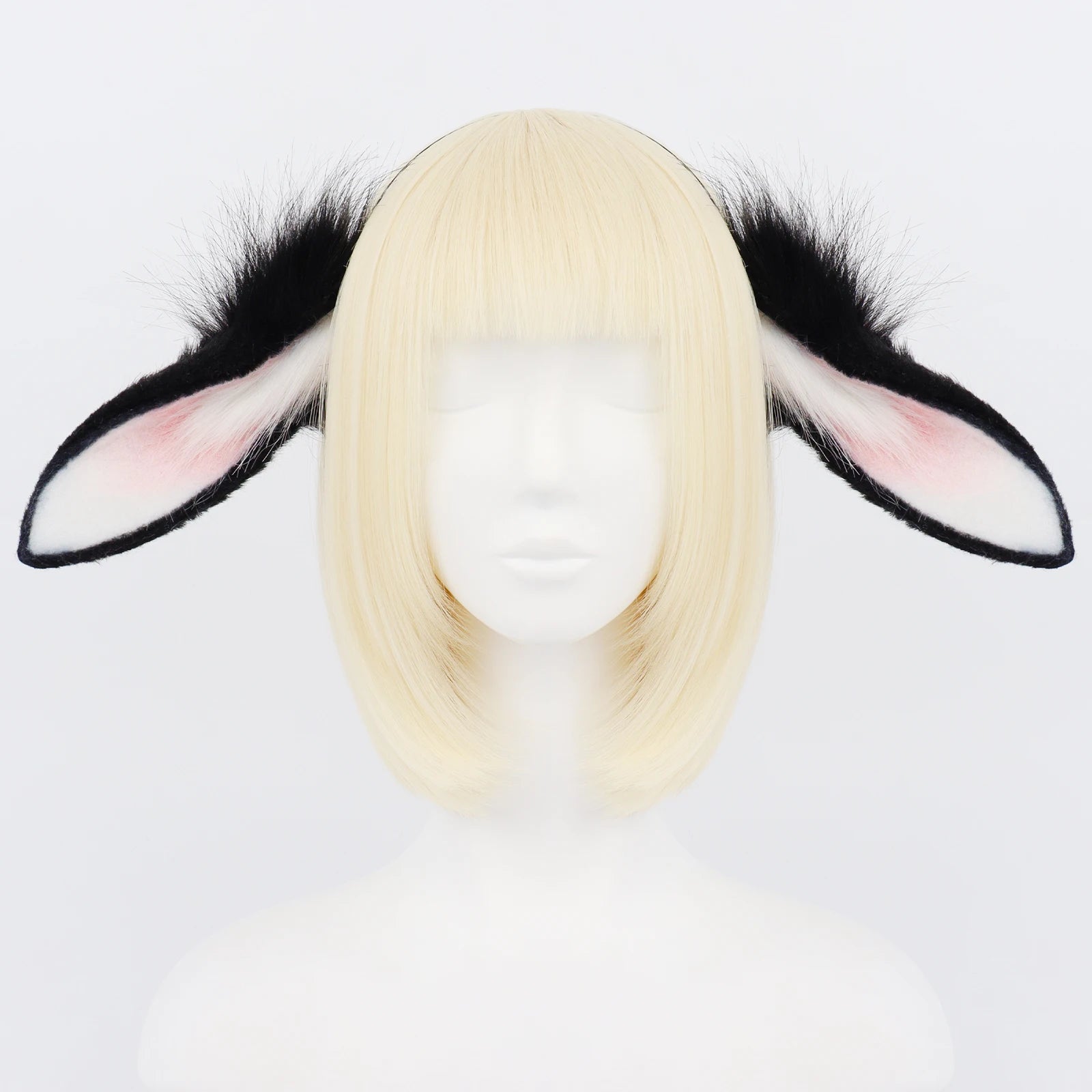 Faux Fur Bunny Ears Headband