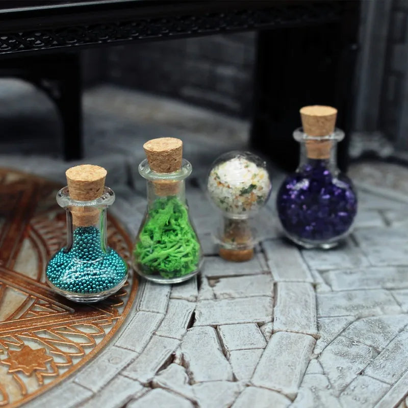Miniature Potion Bottle (Dollhouse Scale)