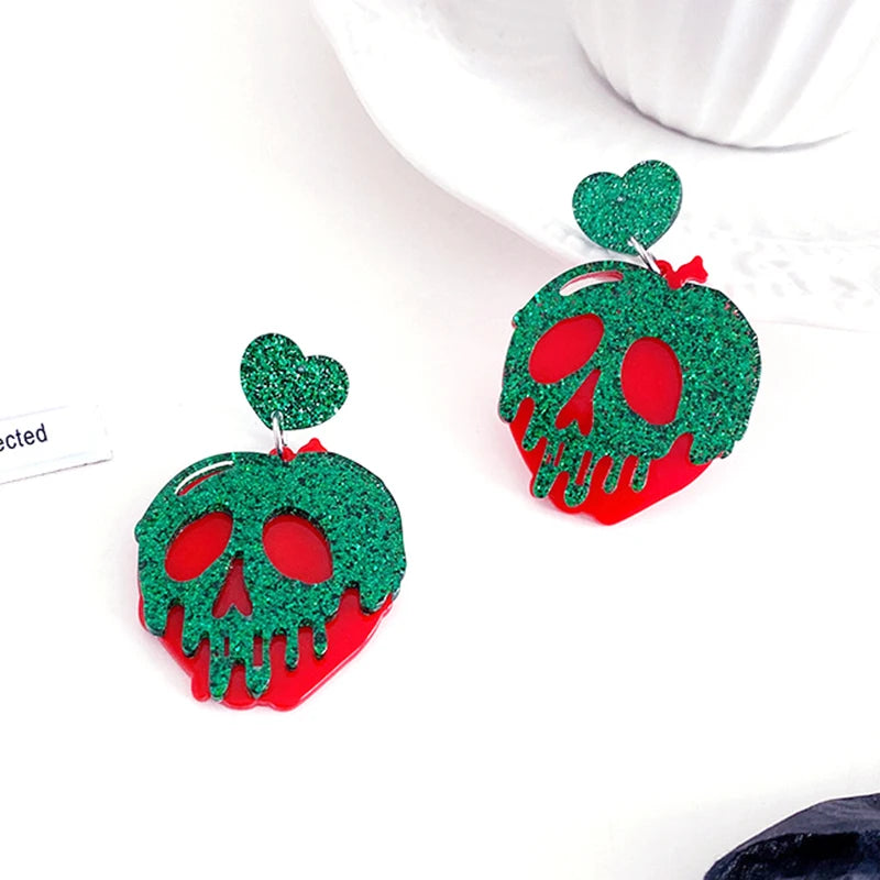 Hip Hop Halloween Earrings