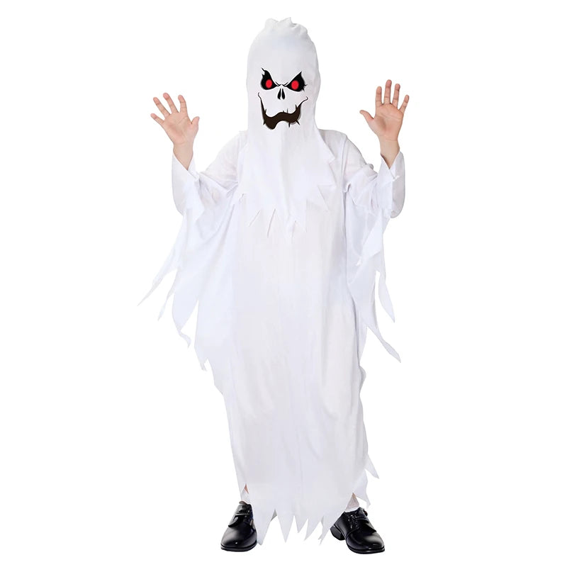 Kids White Ghost Costume