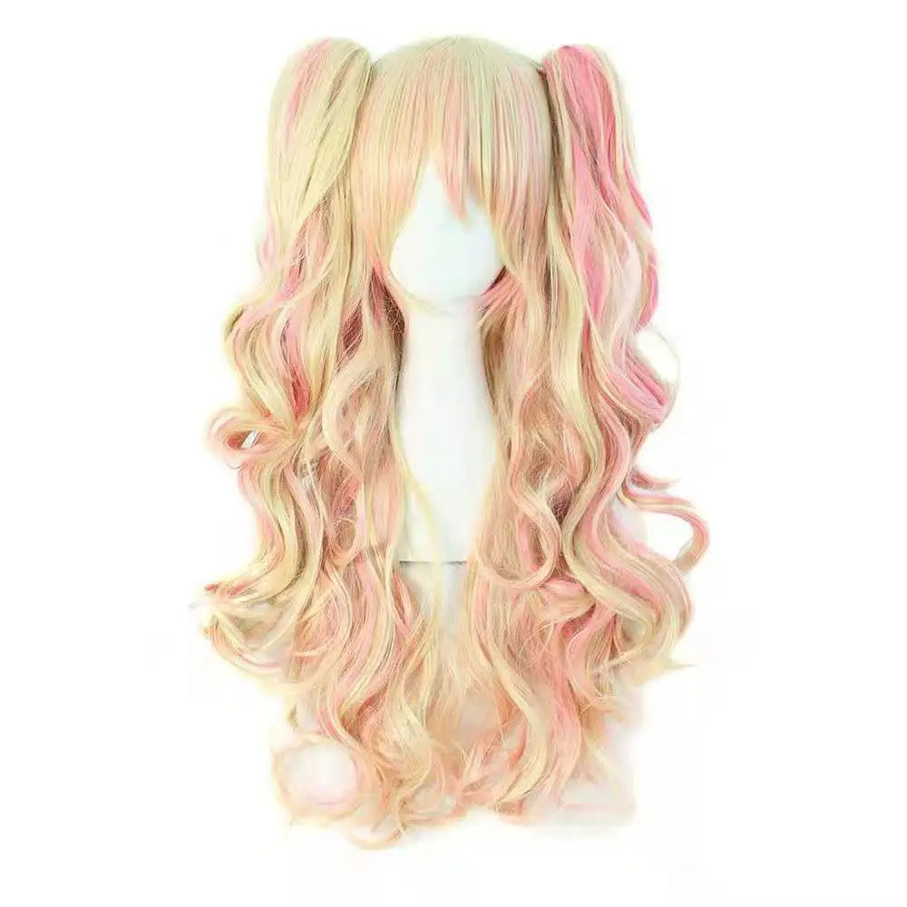 Blue Wavy Lolita Wig