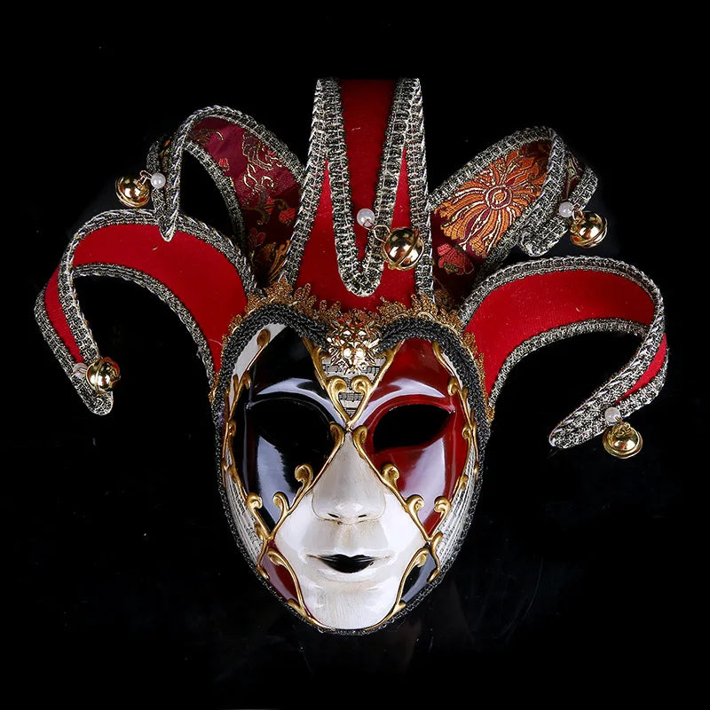 Retro Venetian Clown Mask
