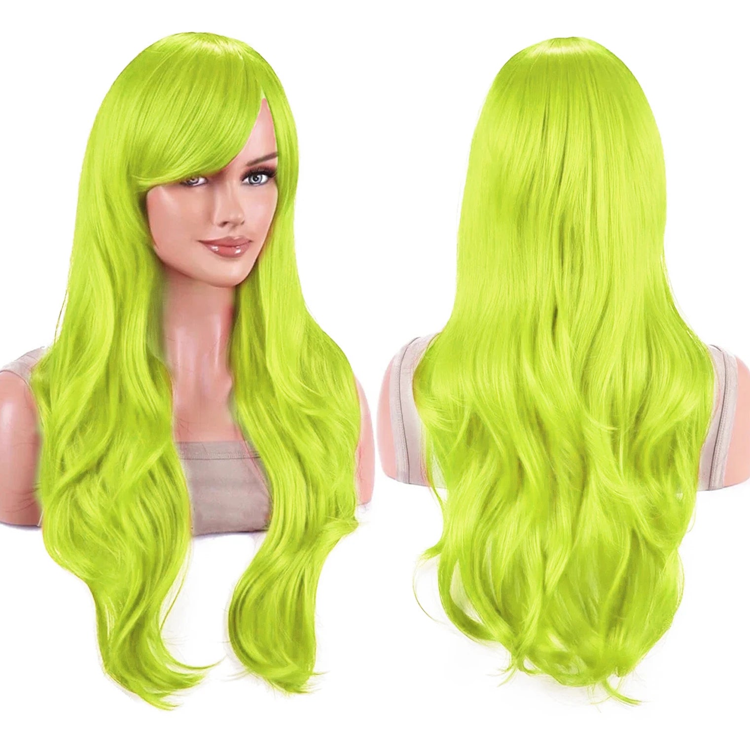 Long Wavy Rainbow Wig