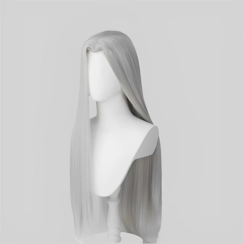 Sleek Long Black Wig