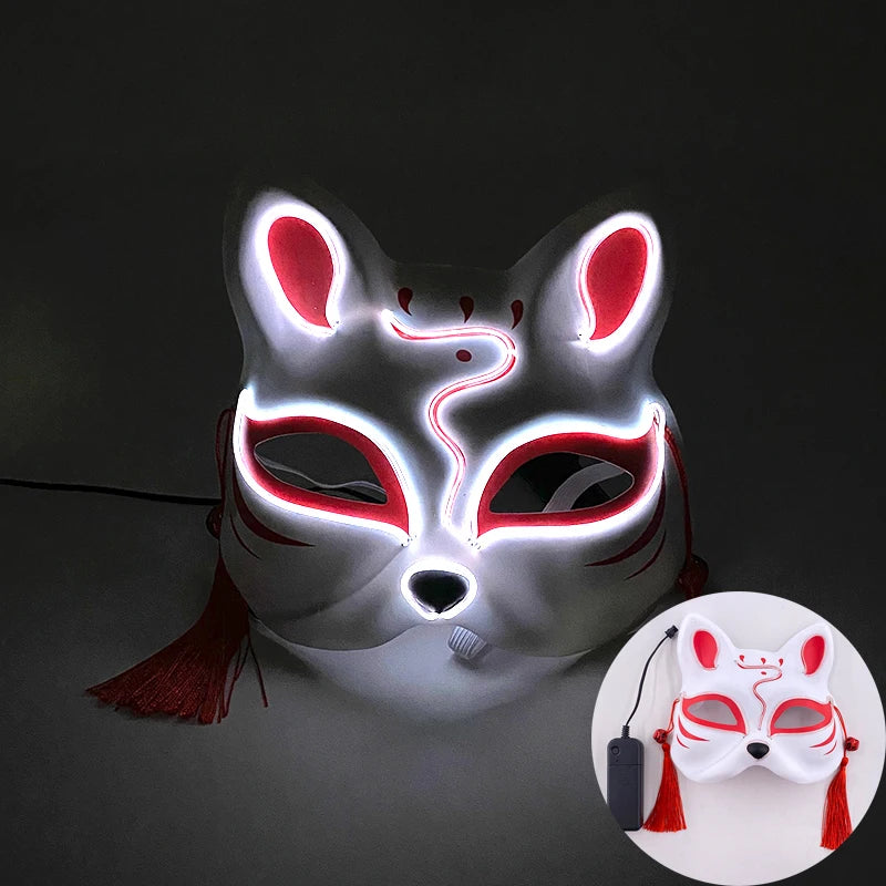 Neon EL Wire LED Mask