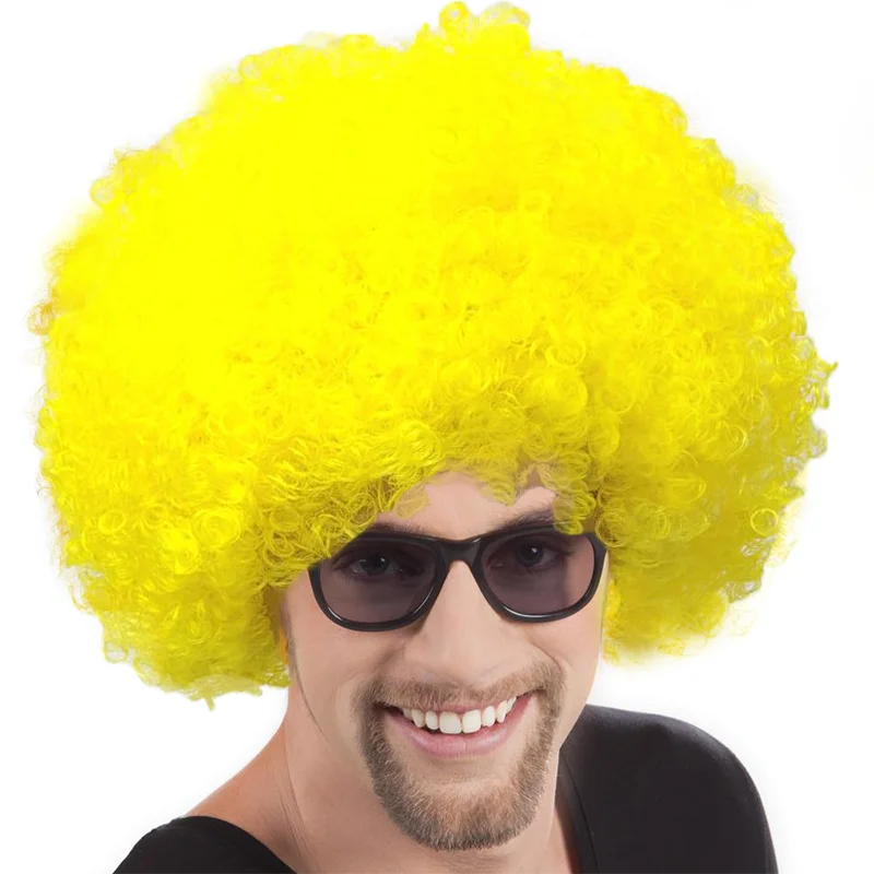 Afro Puff Clown Wig
