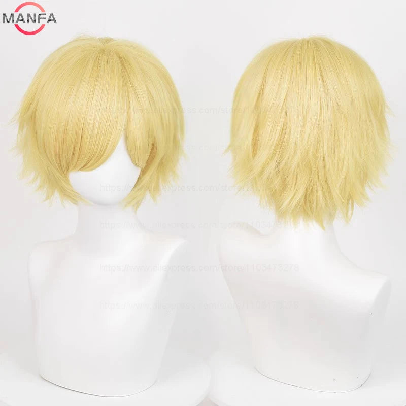 Short Black Anime Wig